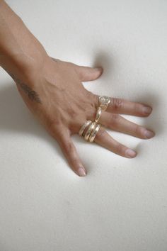 14K Solid Yellow Gold Untreated Heirloom 14k Gold Jewelry, Heirloom Yellow Gold Natural Rings, Untreated Open Ring For Promise, 14k Yellow Gold Untreated Rings, Elegant Untreated Open Ring, Bubble Collection, Bracelets Pretty, Bubble Ring, Ear Party