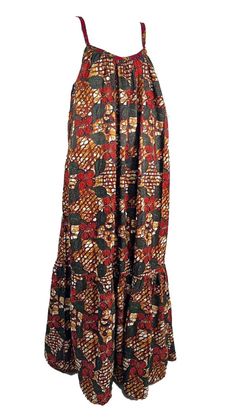 Ankara Silk maxi dress is made with a poly blend. It can be styled in different ways, you can dress it up with high heels or dress down with flats/sneakers. *PLEASE NOTE for this item, size US/UK - L/XL - Length is 62/63Inches. Other prints are also available, kindly start a conversation to ask for more information and pics.Contact us for custom looks and more style options. Sizing 🌺 This is a free size for the size range stated for it. For CUSTOM pls contact us, we will require your US/UK size Beach Party Dress, Summer Beach Party, Maxi Gown, Silk Maxi, Silk Maxi Dress, Casual Jumpsuit, Maxi Gowns, Kaftan Dress, Dress Maxi