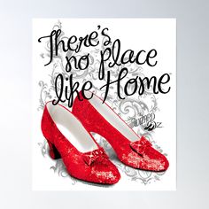 High-quality posters to hang in dorms, bedrooms or offices. Multiple sizes are available. Printed on 185gsm semi gloss poster paper. Additional sizes are available. The Wizard of Oz Ruby Slippers Dorothy And Toto, Ruby Slipper, Gryffindor Crest, Real Estate Marketing Ideas, Wicked Musical, Mens Crewneck Sweatshirt, Ruby Slippers, Digital Wallet, Printed Clothing