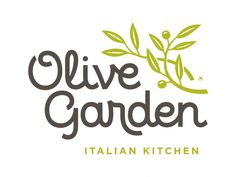 the logo for olive garden italian kitchen