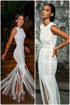 acelimosf™-Hollow Fringe White Sleeveless One-piece Dress Summer Party Gathering Dresses White Summer Party Evening Dress, Sleeveless Evening Dress For Party, Party Season Beach Maxi Dress, Sleeveless Beach Dresses For Party Season, Sleeveless Dresses For Beach Party Season, White Sleeveless Maxi Dress For Party Season, White Sleeveless Dress For Summer Prom, Chic Sleeveless Evening Dress For Summer, Chic Sleeveless Summer Evening Dress