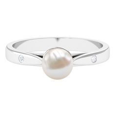 Product Details Here is a perfect combo of Dazzle, Style and Simplicity this Freshwater Pearl Engagement Ring embellished with round shape Freshwater Pearl set as solitaire in the center with a Diamond on the both side of the shank make the look more desirable, this engagement ring is ideal for women looking for something minimalistic yet attractive. Product Information SKU SHP-RINGS032211394 Width 6 mm Height 7.4 mm Weight 2.24 gm (Approximate) FRESHWATER PEARL INFORMATION No.of Stones 1 Pieces Luxury White Solitaire Pearl Ring, White Solitaire Pearl Ring, Round Cut, Luxury Polished Round Cut Pearl Ring, Diamond White Pearl Ring With Center Stone, Round Cut, White Gold Hallmarked Round-cut Pearl Ring, Pearl Engagement Ring, Pearl Set, 18k Yellow Gold Ring, Solitaire Ring