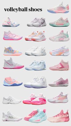 #volleyball #volley #volleyballshoes #shoes #volleyballgirl Vball Shoes, Cheap Volleyball Shoes, Vb Shoes, Volleyball Accessories, Pink Basketball Shoes, Nike Volleyball Shoes, Bb Shoes, Best Volleyball Shoes, Volleyball Bag