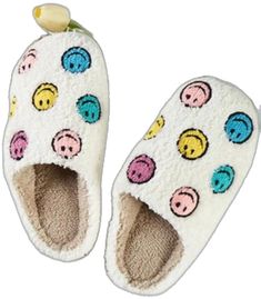 Playful Winter Slip-on Slippers, Comfortable Flat Slippers With Rubber Sole, Super Soft Comfy Slippers With Round Toe, Casual Winter Slippers With Soft Sole, Super Soft Comfortable Slippers With Round Toe, Comfy Super Soft Round Toe Slippers, Comfortable Super Soft Slippers With Round Toe, Comfortable White Slippers With Cushioned Footbed, Casual Slip-on Platform Slippers