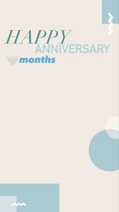 an anniversary card with the words happy anniversary on it