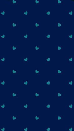 a blue background with hearts on it