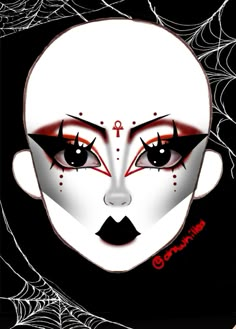 made by me ^_^ Christmas Goth Makeup, Goth Christmas Makeup, Everyday Goth Makeup, Trad Goth Outfit, Goth Drawings, Alt Makeup Looks, Goth Makeup Looks