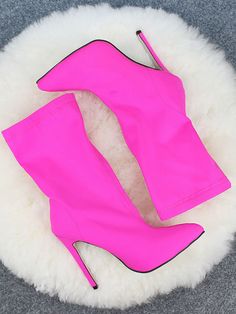 DETAILS Pointed toe Stretch fabric High heel Solid color Stunning Heels, Satin Corset Dress, Plunge Mini Dress, Walking Tall, Rose Shoes, Sparkly Dress, Plus Size Shopping, Stepping Out, High Heels Stilettos