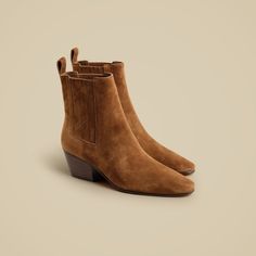 Piper ankle boots in suede 2023 Clothes, Womens Suede Boots, Boots Outfit Ankle, Low Heel Ankle Boots, Deep Winter, Fall 24, Fall Winter 2024, Bags And Shoes, Suede Ankle Boots