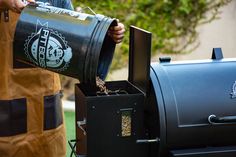 Keep your wood pellet fuel safe from the elements with a 5-gallon custom bucket from Pit Boss Grills. Pair the bucket with our sealable lid to ensure your pellets are being protected in a cool, dry area to prolong their freshness and continue to deliver you delicious, wood-fired food that you expect from your Pit Boss. Bucket and lid are sold separately. Pit Boss Pellet Storage Bucket Plastic Accessory kit | 60538 Grill Storage Ideas, Grill Storage, Wood Pellet Grills, Wood Pellet, Wood Pellets, Storage Buckets, Grilling Tools, Pellet Grill, Backyard Barbecue