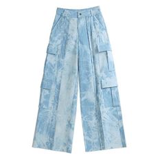 Embrace Your Unique Style with Trendy Tie Dye Denim Step into the world of high street fashion with our High Waist Tie Dye Straight Denim Pants. Perfectly blending contemporary style with comfort, these pants are a must-have in your wardrobe. Designed for the fashion-forward junior, they offer a unique blend of bold design and relaxed fit, making them ideal for all seasons. Whether you're heading out for a casual day or dressing up for an evening, these pants are your go-to choice. Product Featu Printed Denim Jeans, Denim Tie, Dye Denim, Denim Workwear, Tie Dye Denim, Workwear Jeans, Denim Patterns, Early Autumn, High Street Fashion