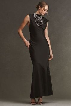 Shop the Significant Other Lana Cowl-Neck Tie-Back Satin Maxi Dress and more at Anthropologie today. Read customer reviews, discover product details and more. Elegant Cowl Neck Maxi Dress For Night Out, Elegant Cowl Neck Party Dress, Elegant Party Dress With Cowl Neck, Elegant Evening Dress With Cowl Back, Elegant Fitted Cowl Neck Dress, Formal Fitted Maxi Dress With Cowl Neck, Chic Cowl Neck Formal Dress, Chic Formal Maxi Dress With Cowl Neck, Chic Formal Cowl Neck Dress