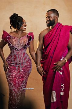 House Of Oath - Ghana 🇬🇭 Reception Dresses, Ankara Dresses, Reception Dress, Beautiful Couple, African Dress, First Class