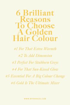 6 Brilliant Reasons To Choose A Golden Hair Colour 
Golden Colours are like a burst of sunshine for dull, tired Hair. They instantly brighten up faded or muted shades by adding Warmth, transforming Cool, Ashy, or even Green Tones into a vibrant, glowing masterpiece. Golden Hair Color, Light Strawberry Blonde, Copper Blonde, Hair Color Chocolate, Caramel Blonde