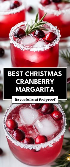 Image for Best Christmas Cranberry Margarita Christmas Cherry Frozen Margaritas, Cranberry Christmas Margarita, White Christmas Cranberry Margarita, Mixed Drinks Christmas, Cranberry Drink Recipes Alcoholic, Margarita Christmas Drink, Holiday Christmas Drinks Alcohol, Yummy Christmas Cocktails, Bulk Christmas Cocktail