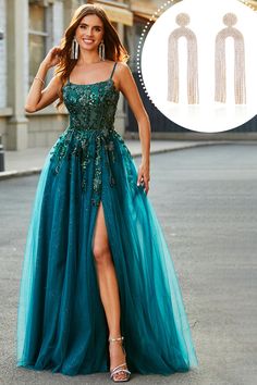 Green Prom Dress Tulle, Green Long Prom Dress, Dark Green Prom Dress, Senior Hoco, Prom Dress Tulle, Prom Dresses Sparkly, Prom 2025, Crystals Wedding, Prom Dress Inspo