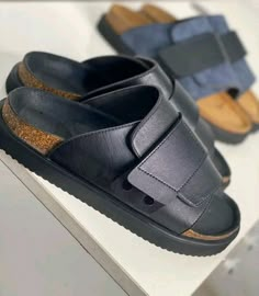 Latest Palm Slippers For Men, Palm Sandals For Men, Shoes For Boyfriend, Natural Hair Box Braids, Casual Leather Sandals, Hair Box Braids