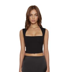 Danielle Guizio, Stretch Top, We Wear, Square Neckline, Camisole Top, The Body, Wear It, Square, Tank Tops