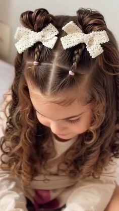 Cute School Hairstyles For Kids, Best Hairstyles For Picture Day, Picture Day Kids Hairstyles, Pumpkin Patch Hairstyles Kids, Hairstyles For Picture Day Kids, Easy Hairstyles For Picture Day For Kids, Long Toddler Hairstyles Girl, Cute Hair Styles For Kids Easy, Picture Day Toddler Hair