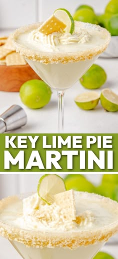 Key Lime Pie Martini – If you love creamy and tart cocktails, you need to try this Key Lime Martini! Inspired by the classic key lime pie, this cocktail makes the perfect treat. This easy key lime martini is basically a dessert in a glass! Vodka martini, vodka cocktails, easy martini, martini cocktails, martini recipes, vanilla vodka key lime martini, key lime recipes, key lime cocktails, recipe simple key lime martini, easy cocktail recipes, key lime pie recipe martini. Kenny Chesney Key Lime Rum Recipes, Key Lime Pie Cocktail Recipe, Refreshing Martini Recipes, Vanilla Vodka Recipes Cocktails, Yummy Cocktail Recipes, Simple Martini Recipes, Tart Cocktails, Fun Martini Recipes, Dessert Martini Recipes