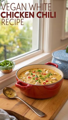 Vegan White Chicken Chili Recipe