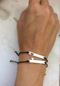 Mother Daughter Bracelets, sterling silver sisters bracelets, best friends bracelets, Set of 2, Mother Daughter Gift, Simple bracelet Bracelets Best Friends, Mother Daughter Bracelets, Best Friend Bracelets, Silver Sisters, Sister Bracelet, Mother Daughter Gifts, Friend Bracelets, Bracelets Set