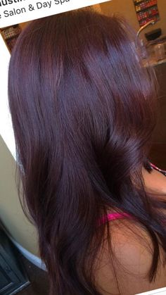 Dark Cherry Hair, Mahogany Hair, Hair Color Plum, Maroon Hair