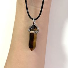 Beginner Crystals, Crystals For Kids, Crystals Earrings, Crystals Necklace, Wardrobe Wishlist, Tigers Eye Necklace, Personalized Gifts For Mom, My Dream Wardrobe, Tigers Eye