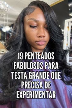 Ocultar a testa nem sempre tem de ter a ver com o penteado; também pode ter a ver com a risca. Em vez de usar uma risca ao meio, experimente uma risca lateral profunda. Aviso: esta pode facilmente tornar-se a sua forma favorita de usar o cabelo!
// Crédito da foto: instagram @boss1adyche