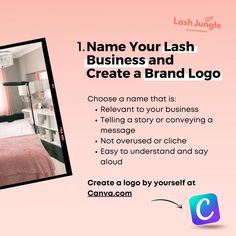 Whether you’ve just finished your eyelash extension course, or have been working at a lash salon for a while, you might be thinking about starting your own lash business. 💭 The question is, how to start?
Here's a step-by-step guide to setting up a new eyelash extension business. Save this for later or share with your fellow lash bosses! 👑 Starting Lash Business, Cute Lash Tech Names, Lash Tech Business Names, Lash Buisness Ideas Names List, Lash Business Start Up, Small Lash Room Set Up, Start Lash Extension Business, Lash Business Names Ideas