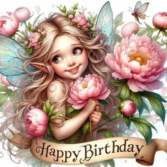 Christian Birthday Greetings, Birthday Cards Wishes, Birthday Fairy, Christian Birthday, 50th Birthday Decorations, Happy Birthday Friend, Birthday Wishes Funny, Happy Birthday Song