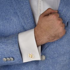 This is the ideal gift for groomsmen, best men, or anyone looking for the finest in quality and craftsmanship. These cufflinks feature an exciting stainless steel material that provides a sharp, contemporary look. The large initials are expertly crafted from solid stainless steel and are guaranteed to stand the test of time. The perfect accessory for any formal occasion, this set includes an elegant presentation box making it ready for gifting upon arrival! Material: Stainless Steel, Metal 1: Primary color: Silver, Gold, Rose Gold. 2: Gift Box : Oval Wooden Box, Heart Wooden Box. 3: The cufflink comes as a pair, If you choose quantity 1 you'll get a pair. Occasion: Anniversary, engagement, gift, party, wedding, birthday, school. necklace for men Christmas gifts best friend gift gifts for d Best Man Proposal, Gift For Groomsmen, Initial Cufflinks, Gift Box For Men, Elegant Presentation, Personalized Cufflinks, Groomsmen Proposal, Mens Anniversary Gifts, Unique Gifts For Men