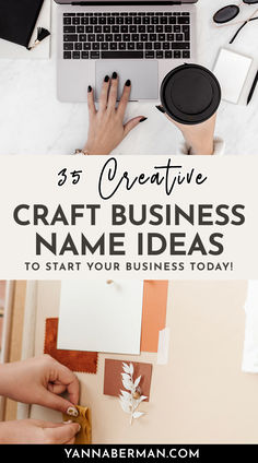 Creative Craft Business Names Creative Business Name, How To Name A Business, How To Create A Business Name, How To Name Your Business, Craft Names For Business Ideas, Creative Names For Art Business, Business Names Ideas Unique, Craft Business Names, Business Name Ideas Creative