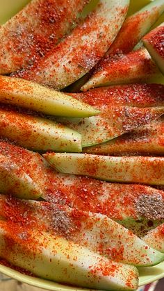 some food that is in a bowl on a table and it looks like french fries