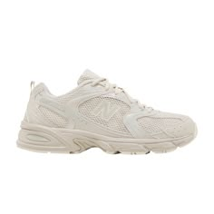 Find NEW BALANCE 530 'moonbeam Sea Salt on Editorialist. 530 'Moonbeam Sea Salt' New Balance Cream Running Shoes For Sports, High Air Force 1, Low Jordan 1, Shoes To Buy, New Balance Sneakers, Swag Shoes, Newest Jordans, Comfortable Sneakers, New Balance Shoes