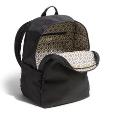 This large backpack will take you everywhere you want to go! The laptop compartment is perfect for work or school, and there's plenty of space to take it on a weekend getaway. Outlet Exclusive Three compartments Exterior features two side pockets and a trolley sleeve Front compartment features a pen slip pocket and four slip pockets Main compartment features two slip pockets and a zip pocket Zip closures Capacity 28 L. Dimensions: 12. 0" w x 17. 0" h x 7. 0" d Handle/Strap Handle drop 2. 25" Adj Moonless Night, Fashion Umbrella, Work Backpack, Backpack Free, Checked Luggage, Weekend Travel Bags, Medium Backpack, Luggage Backpack, Toiletry Bag Travel