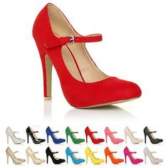 Great shopping ideas for NEW WOMENS LADIES HIGH HEEL MARY JANE ANKLE STRAP COURT SHOES SIZE 3-8, Fashion Women's shoes Mary Jane High Heels, High Heel Dress, Fashion Hairstyles, Lace Up Wedges, Patent Shoes, Chunky Heels Sandals, Ankle Strap Pumps, Mary Jane Heels, Fashion Heels