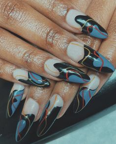 Minimalist Nails, Manicure Y Pedicure, Pretty Acrylic Nails, Fancy Nails, Chic Nails, Dope Nails