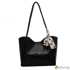 Bird in Bag - Large capacity handbag bag women's bag new simple fashion shoulder tote bag Square Shoulder Bag With Single Handle For Daily Use, Square Single Handle Shoulder Bag For Daily Use, Solid Color Handheld Bag For Everyday Use, Versatile Shoulder Bag With Single Handle For Everyday Use, Daily Use Tote Bag With Single Handle, Everyday Use Satchel With Single Handle, Tote Satchel With Single Handle For Daily Use, Daily Use Tote Satchel With Single Handle, Black Tote Bag With Single Handle