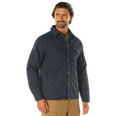 Navigate the great outdoors in style and comfort with our Diamond Quilted Cotton Jacket. This midweight jacket is a great outer layer for spring and fall activities like hiking on a trail, sitting around the campfire, and cleaning up the yard, along with casually wearing around town or during a weekend trip. Without a doubt, this quilted will become part of your go-to outdoor wardrobe! Warm and Comfortable Composition: With stylish 7 OZ diamond quilting, a 100% cotton twill outer shell, a 100% cotton flannel body liner, 100% polyester taffeta sleeve liners, and 3.5 OZ polyester filling, our insulated jackets provide all-day comfort and warmth, no matter the location. Protection from the Elements: These outdoor jackets feature a full-length front zipper with a 7-snap storm placket flap that Outdoor Puffer Jacket With Fleece Lining, Long Sleeve Puffer Jacket With Fleece Lining For Outdoor, Casual Outerwear With Fleece Lining For Camping, Long Sleeve Fleece-lined Outerwear For Camping, Fall Outdoor Work Sport Coat With Long Sleeves, Winter Outdoor Work Long Sleeve Sport Coat, Winter Long Sleeve Sport Coat For Outdoor Work, Long Sleeve Sport Coat For Outdoor Work In Fall, Fall Long Sleeve Sport Coat For Outdoor Work