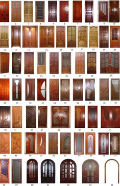 various types of doors and windows