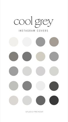 Color palette aesthetic grey colores make up Instagram Story Covers, Instagram Covers, Beige Color Palette, Grey Palette, Hex Color Palette, Color Palette Challenge, Color Schemes Colour Palettes, Palette Art, Instagram Highlight Covers