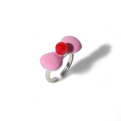 Material: platinum plated brass, Metal Crystal Promise Ring, Pink Enamel Rings For Gift, Trendy Silver Enamel Jewelry, Adjustable Pink Enamel Rings, Trendy Silver Crystal Promise Ring, Silver Open Ring Pearl Ring, Metal Jewelry Ring With Plating, Trendy Metal Crystal Promise Ring, Pink Formal Enamel Ring