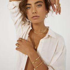 A truely elegant chain with a classy sense of style, our Willa Necklace is perfect for everyday sophistication! With 3 different length from a choker style to a long chain, Willa is designed to be stacked with any other gold or textured pieces to create the layering style of your dreams! 14k Gold (1 micron plating)  Stainless Steel Base  E-coating for a premium finish  Lead & Nickel Free  Tarnish-Free  Water Resistant Chic Herringbone Necklace With Adjustable Chain, Elegant Layering Choker Necklace, Chic Herringbone Necklace With Delicate Chain As Gift, Chic Adjustable Gold-plated Chain Necklace, Chic Herringbone Necklace With Delicate Chain For Gift, Chic Delicate Chain Herringbone Necklace As Gift, Elegant Multi-strand Necklaces For Everyday, Chic Gold-plated Chain Necklace With Adjustable Chain, Elegant Snake Chain Choker With Adjustable Chain