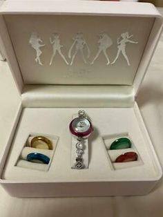 (eBay) Universal Studios Japan Limited Sailor Moon Collaboration Watch from Japan Sailor Moon Jewelry, Moon Watch, Universal Studios Japan, Moon Jewelry, Custom Watch, Birthday Wishlist, Jewelry For Her, Custom Bracelets, The Arrival