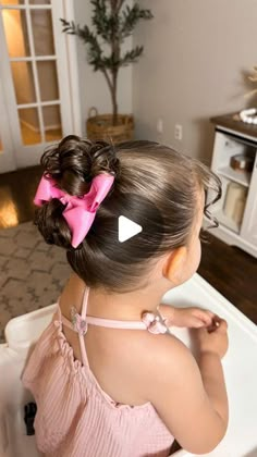 Tori Reed on Instagram: "Episode 48. easy toddler hairstyles 🌸  COMMENT‼️LINKS‼️and I’ll send you the direct 🔗 to the products I used in this video! You can also find the 🔗 to the products in my bio 🤍  #easytoddlerhairstyles #toddlerhairstyles #shorthairstyles #shortbabyhair#curlyhair #toddlermoms  Easy toddler hair. Hair ideas for toddler girls. Toddler girl curly hair. Hair styles for toddlers. Girls toddler hair styles. Easy toddler hairstyles. Toddler hairstyles. Toddler girl hair ideas" Toddler Princess Hairstyles, Toddler Hairstyles Girl Curly Hair, Toddler Hairstyles Girl With Bow, Hảir Style For Baby Girl, Toddler Girl Easy Hairstyles, Curling Toddler Hair, Toddler Updo Hairstyles Wedding, Toddler Bun Hairstyles, Hairstyles For 2 Year Girl