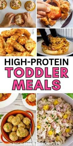 high - protein toddler meals that are easy to make and delicious