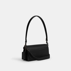 A modern take on an archival 1970s Coach design our structured Tabby shoulder bag is crafted of polished pebble leather. Smaller than the 26 the petite 20 features two detachable straps to carry by hand style as a short shoulder bag or wear crossbody. It’s finished with our Signature hardware for an iconic touch. | Coach Tabby Shoulder Bag 20 - Women's - Pewter/black Versatile Formal Baguette Bag With Detachable Strap, Chic Coach Shoulder Bag For Business, Versatile Formal Baguette Bag With Adjustable Strap, Classic Satchel Baguette Bag With Adjustable Strap, Modern Coach Flap Bag With Detachable Strap, Evening Saddle Shoulder Bag With Adjustable Strap, Classic Evening Bag With Adjustable Strap, Coach Leather Flap Bag With Detachable Strap, Modern Coach Shoulder Bag With Top Handle