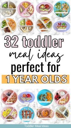 A list of meal ideas based on what I serve my 12 month old. 1 Year old toddler meal ideas that are healthy, quick and easy! I'm a mom of three sharing my one year old meal ideas. Meal Prepping For Toddlers, 12 Month Old Protein Ideas, Meals For One Year Old With No Teeth, Easy Meals 10 Month Old, Feeding Schedule 1 Year, Vegetables For One Year Old, 1 Yo Meal Ideas, Foods For A One Year Old, Good Toddler Meals