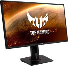 the asus tuf gaming monitor is shown with an image of earth in the background